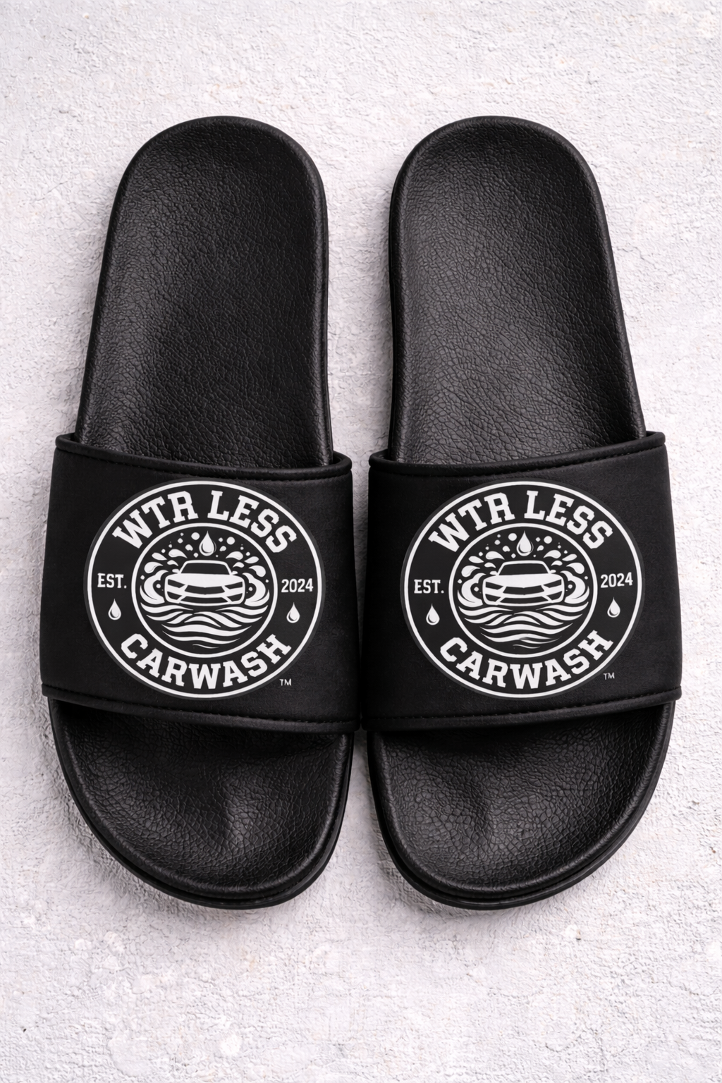 WTR LESS BLACK SANDALS