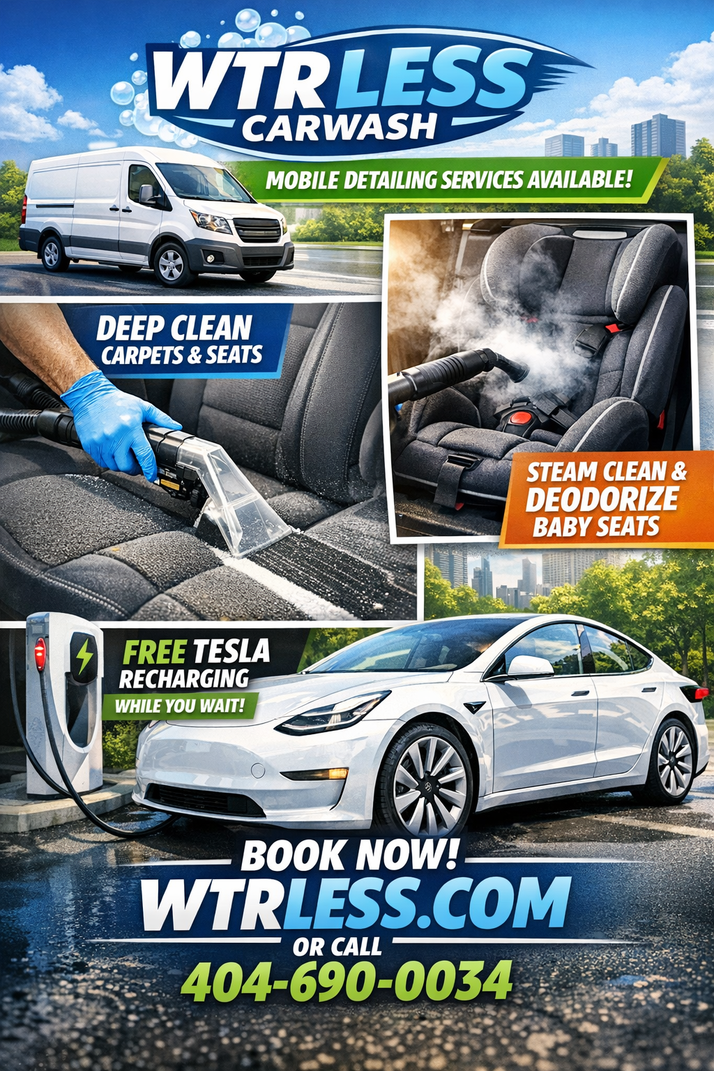 WTR LESS WASH AND VAC (PRE-ORDER)